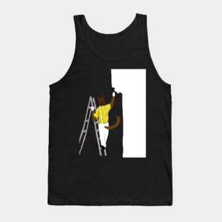 Painting Dog Tank Top